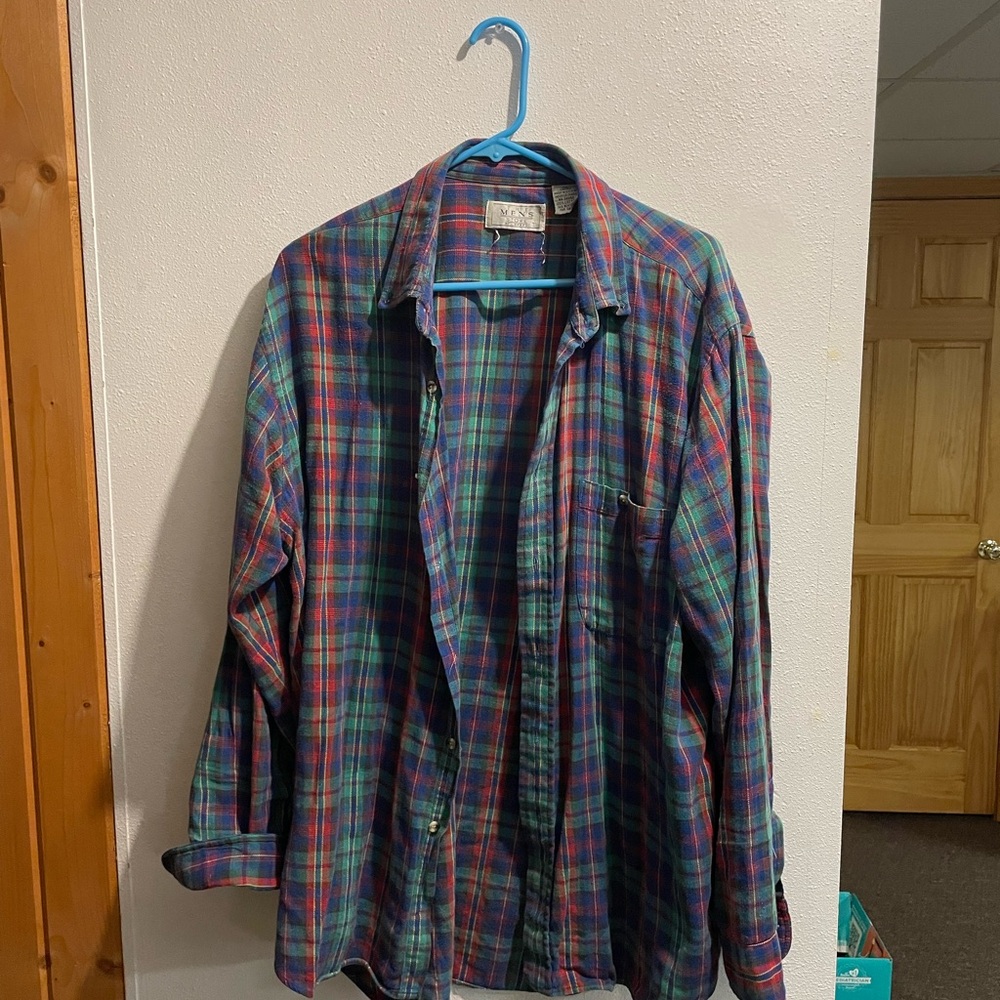Vintage Sears Plaid Shirt